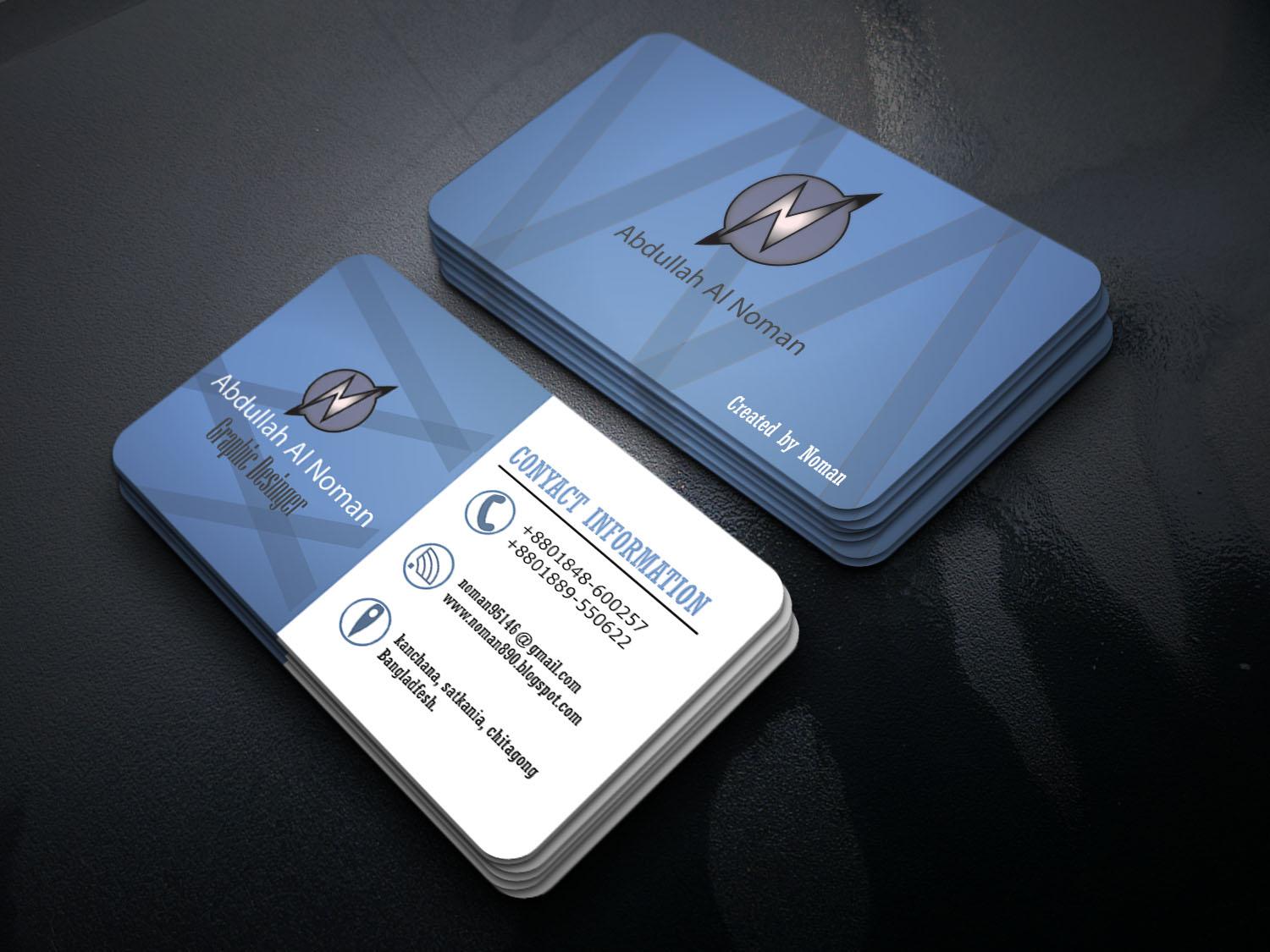 Stunning Business Card Design With Stylish Graphics 8